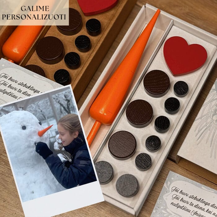 Kalėdų dovana - Nulipdykim sniego senį