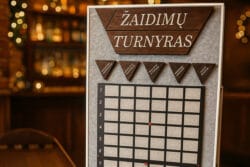 margas miskas kaledinis zaidimu turnyras imonems