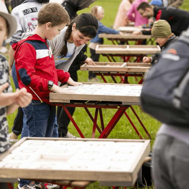 Dideli lauko žaidimai renginiams nuoma Lietuvoje